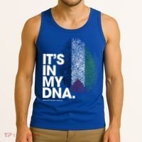 ItS In My Dna Palestine Flag Cool Gift Palestinian Roots Gift Tank Top thumb 3