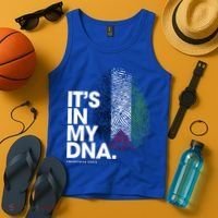 ItS In My Dna Palestine Flag Cool Gift Palestinian Roots Gift Tank Top thumb 4