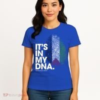 ItS In My Dna Palestine Flag Cool Gift Palestinian Roots Gift Women's T-Shirt thumb 4