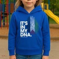 ItS In My Dna Palestine Flag Cool Gift Palestinian Roots Gift Kids Hoodie thumb 3
