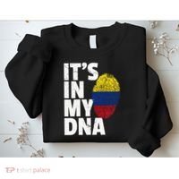 It's In My Dna Colombian Colombia Flag National Pride Roots Sweatshirt thumb 2
