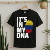 It's In My Dna Colombian Colombia Flag National Pride Roots T-Shirt thumb 2