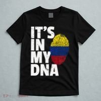 It's In My Dna Colombian Colombia Flag National Pride Roots T-Shirt thumb 5