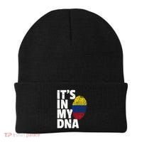 It's In My Dna Colombian Colombia Flag National Pride Roots Beanie thumb 0