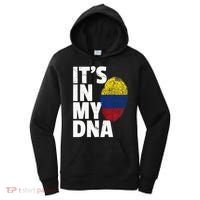 It's In My Dna Colombian Colombia Flag National Pride Roots Women's Hoodie thumb 0