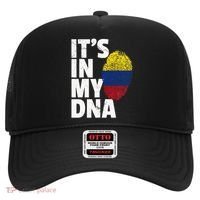 It's In My Dna Colombian Colombia Flag National Pride Roots Hat thumb 0
