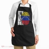 It's In My Dna Venezuelan Print Bandera De Venezuela Flag Apron thumb 2