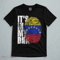 It's In My Dna Venezuelan Print Bandera De Venezuela Flag T-Shirt thumb 5