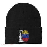 It's In My Dna Venezuelan Print Bandera De Venezuela Flag Beanie thumb 0