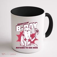 Ignore It's My Birthday Nothing To See Here Cat Coffee Mug thumb 1