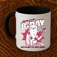 Ignore It's My Birthday Nothing To See Here Cat Coffee Mug thumb 2