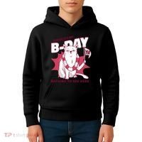 Ignore It's My Birthday Nothing To See Here Cat Kids Hoodie thumb 4
