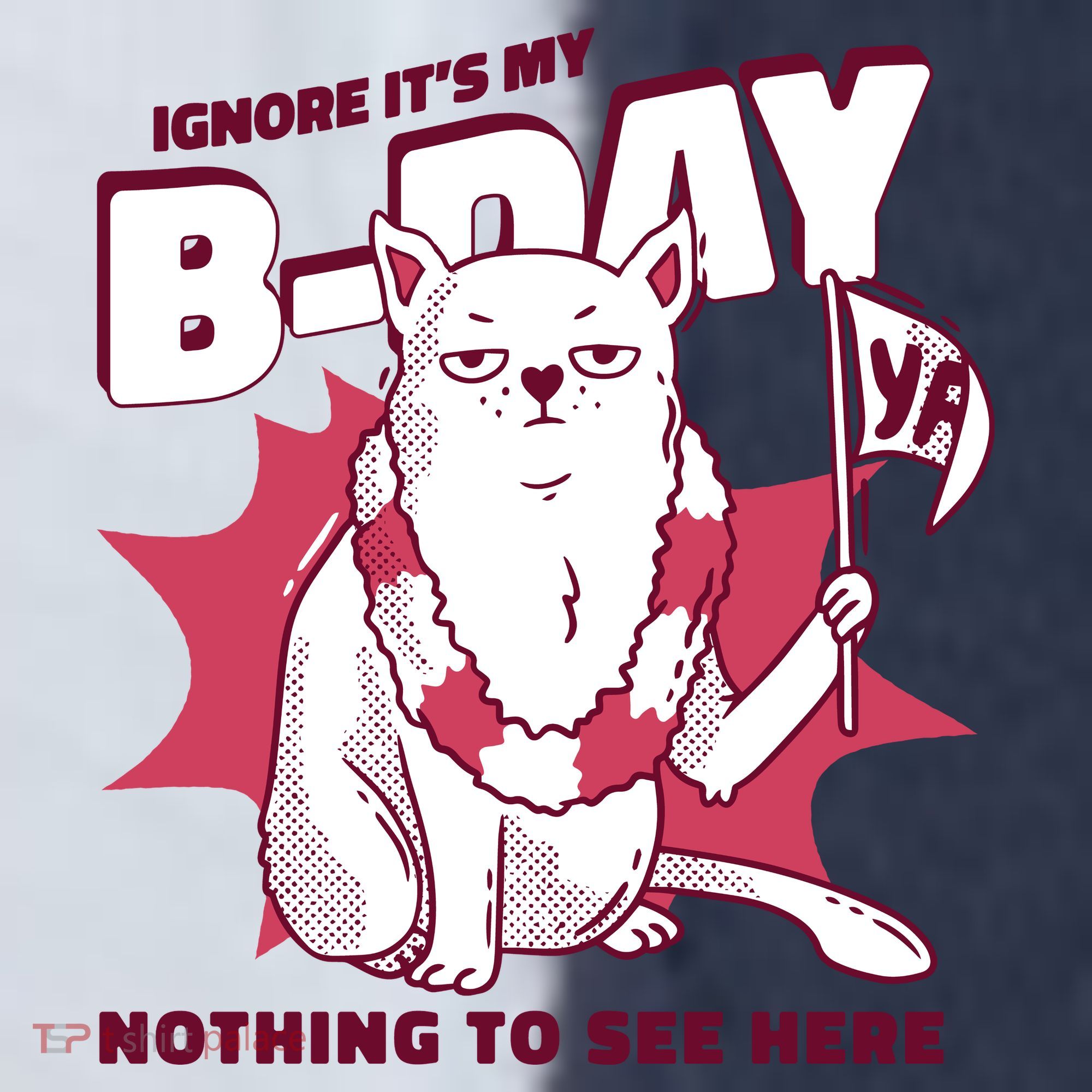 Ignore It's My Birthday Nothing To See Here Cat Sport-Tek Competitor United Soccer Jersey