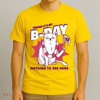 Ignore It's My Birthday Nothing To See Here Cat T-Shirt thumb 3
