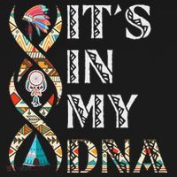 It's In My DNA Native American USA-Made Doggie Bandana thumb 2