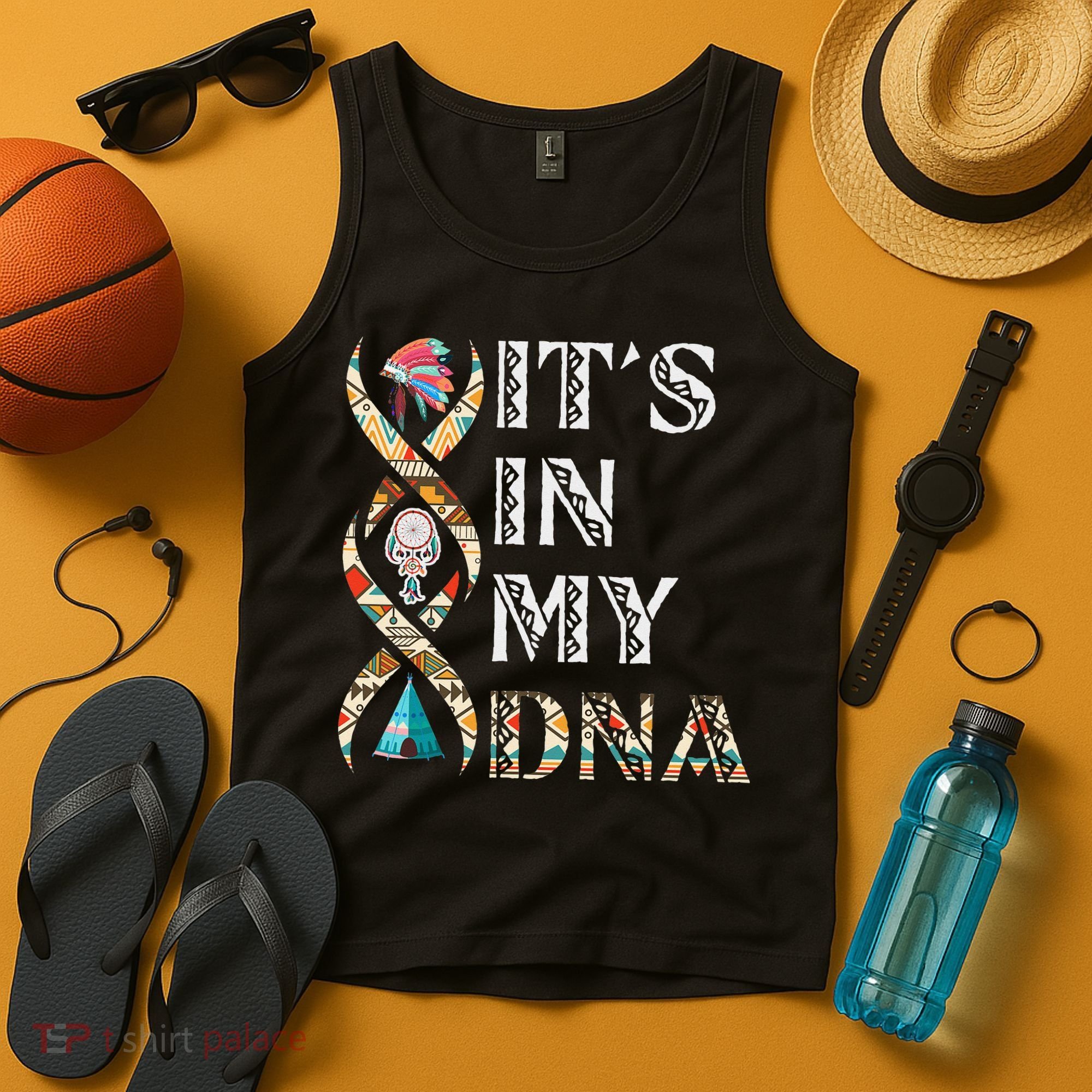 It's In My DNA Native American Tank Top