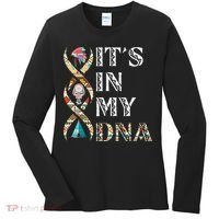 It's In My DNA Native American Women's Long Sleeve Shirt thumb 0