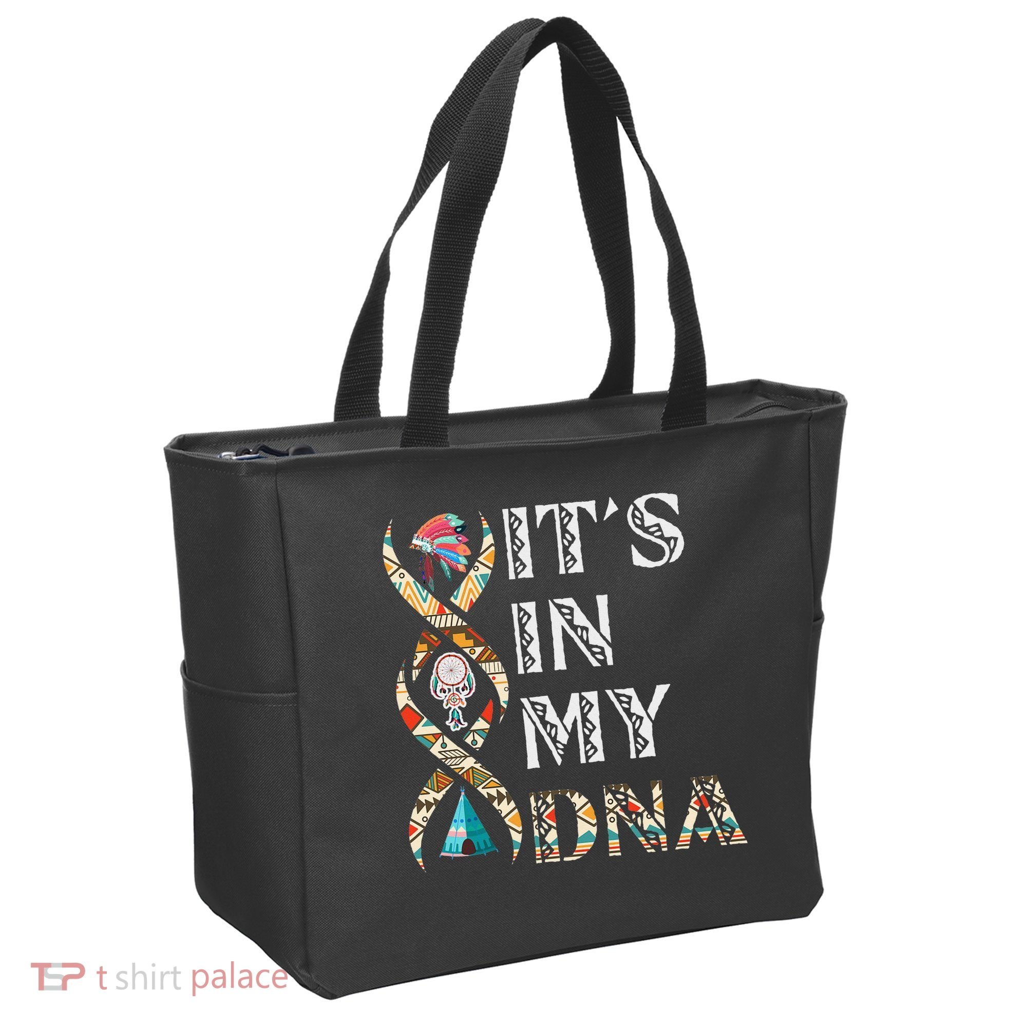 It's In My DNA Native American Tote Bag
