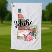 Idaho In My Soul Golf Towel thumb 1