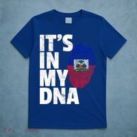 It's In My Dna Haiti Haitian Flag Pride Country Gift Mom Dad Meaningful Gift T-Shirt thumb 5