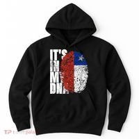It's In My DNA Chilean Hispanic Gift Chileno Cool Chile Flag Hoodie thumb 0