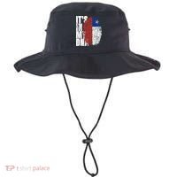 It's In My DNA Chilean Hispanic Gift Chileno Cool Chile Flag Bucket Hat thumb 0
