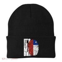 It's In My DNA Chilean Hispanic Gift Chileno Cool Chile Flag Beanie thumb 0