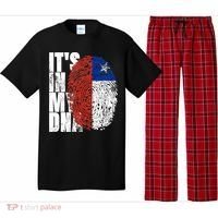 It's In My DNA Chilean Hispanic Gift Chileno Cool Chile Flag Pajama Set thumb 0