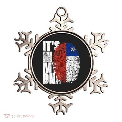 It's In My DNA Chilean Hispanic Gift Chileno Cool Chile Flag Ornament