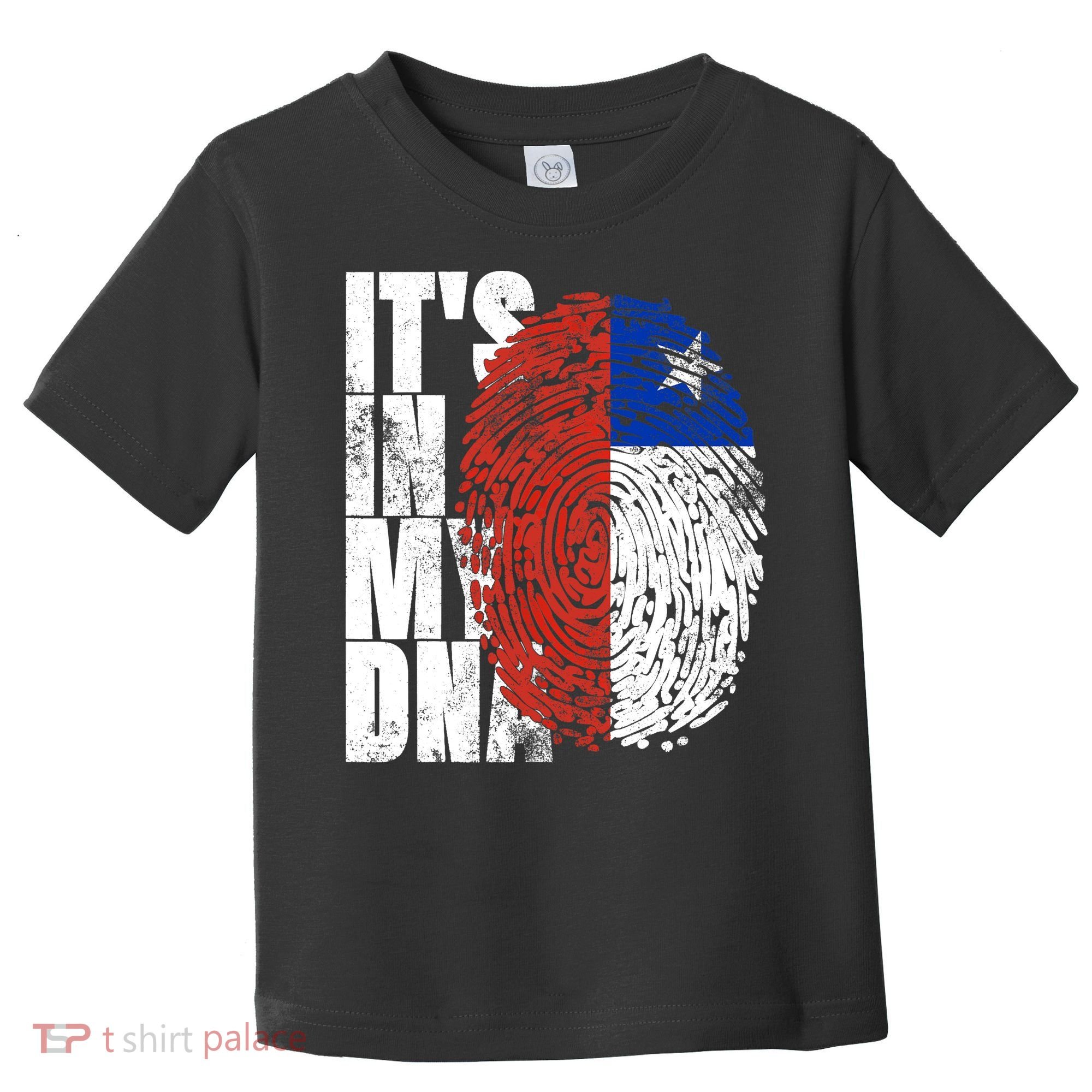 It's In My DNA Chilean Hispanic Gift Chileno Cool Chile Flag Toddler T-Shirt