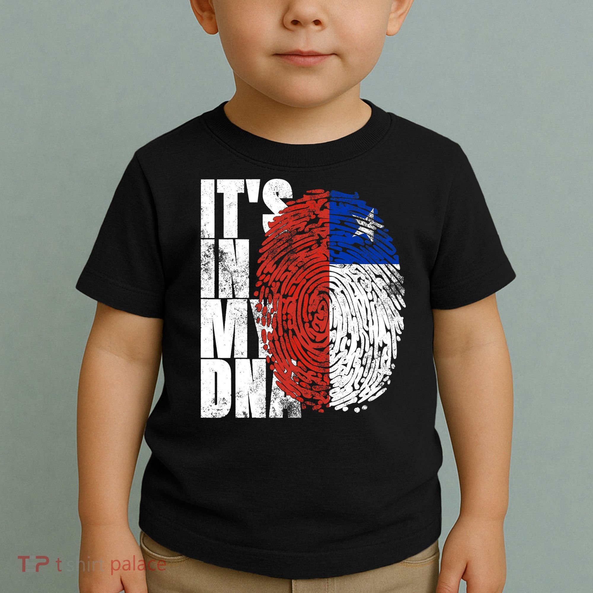 It's In My DNA Chilean Hispanic Gift Chileno Cool Chile Flag Toddler T-Shirt