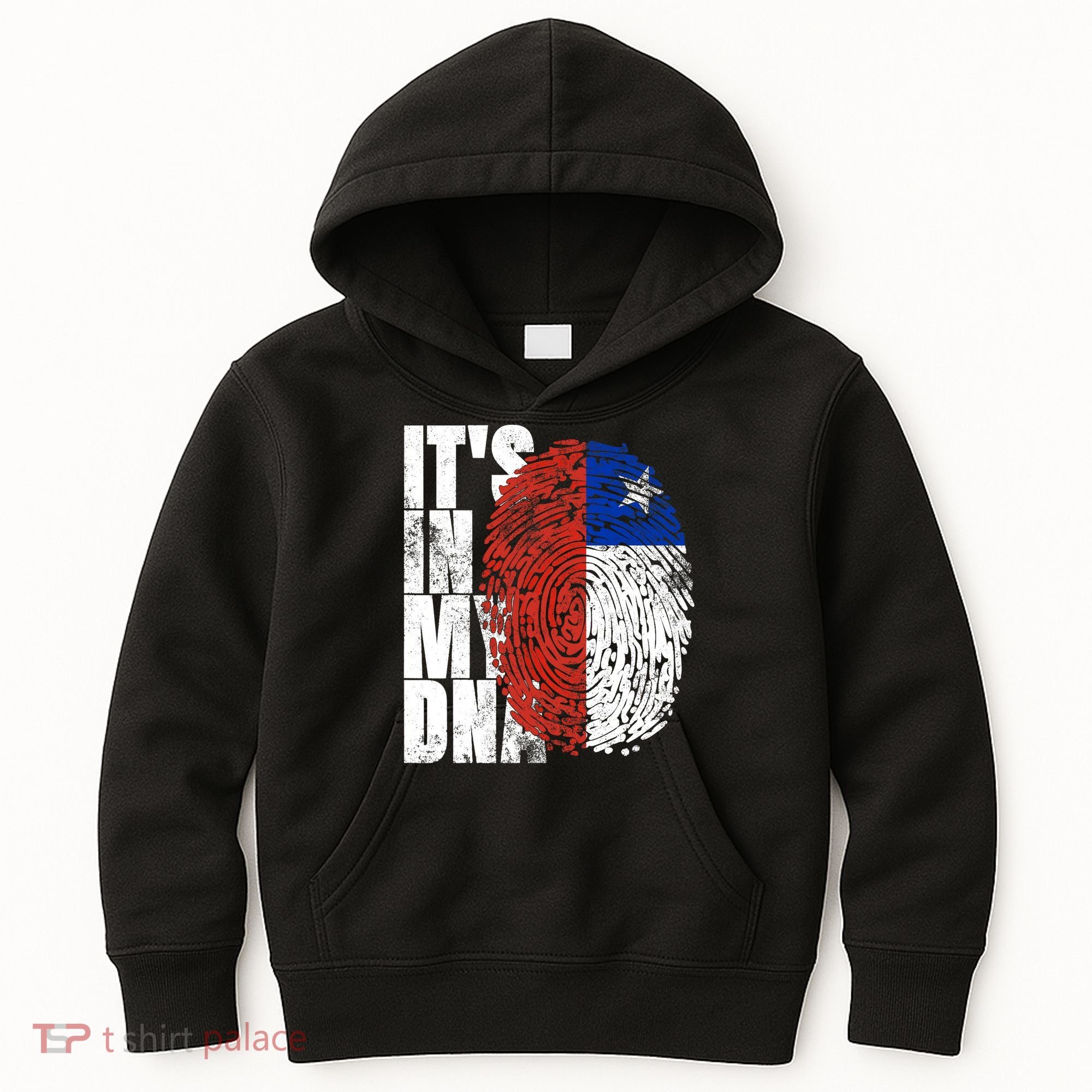 It's In My DNA Chilean Hispanic Gift Chileno Cool Chile Flag Kids Hoodie