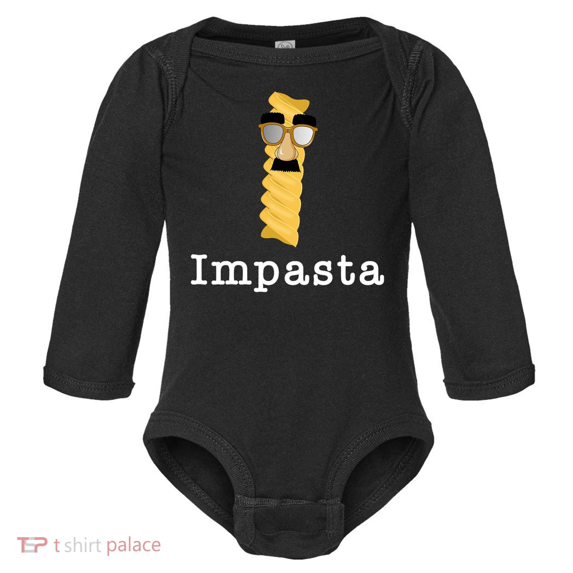 Impasta Baby Long Sleeve Bodysuit