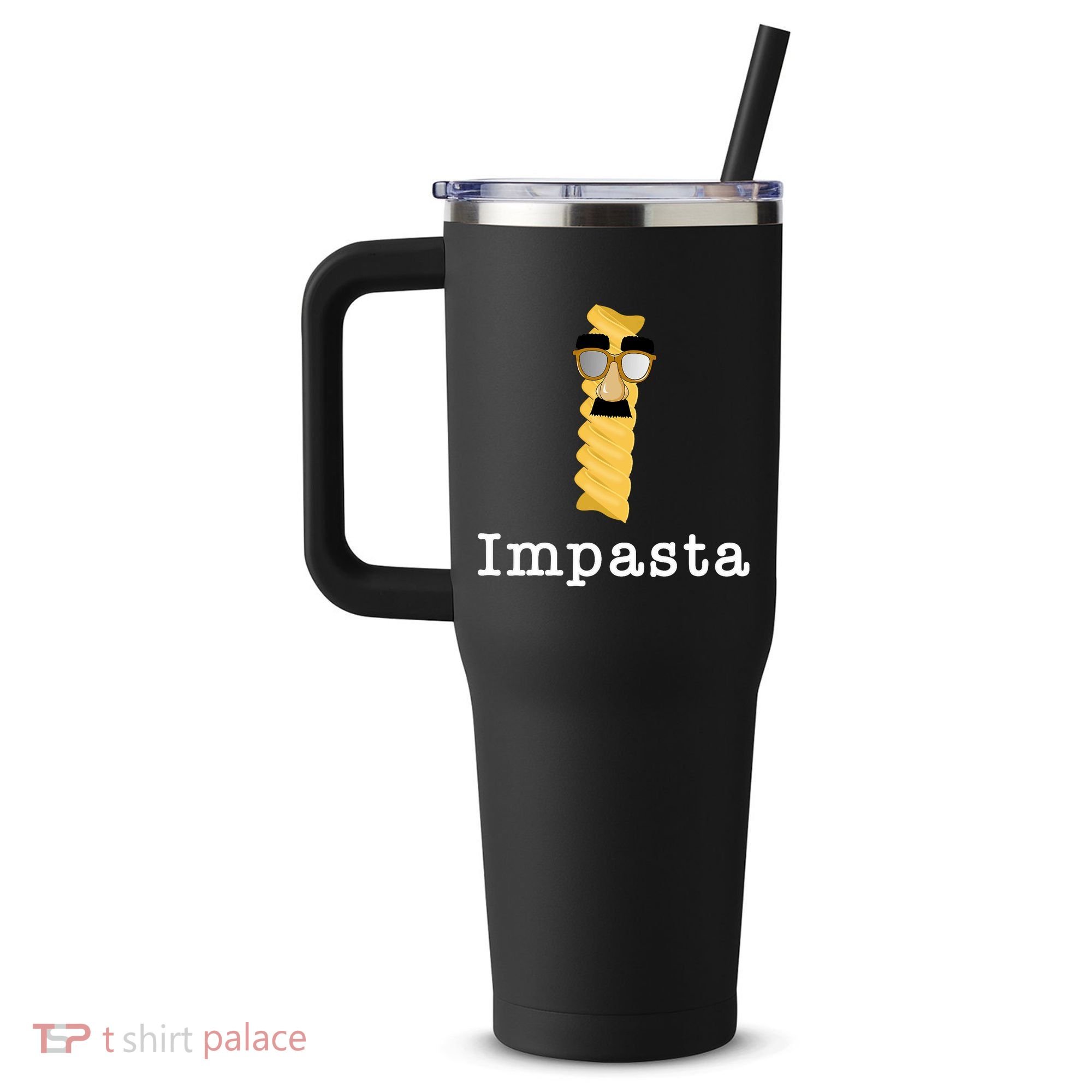 Impasta 40oz Vacuum Insulated Stainless Steel Travel Tumbler