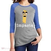 Impasta Women's Tri-Blend 3/4-Sleeve Raglan Shirt thumb 2