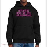 I Investigated Myself And Found I Did Nothing Wrong District V.I.T. Heavyweight Hoodie thumb 0