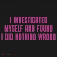 I Investigated Myself And Found I Did Nothing Wrong Visor thumb 3