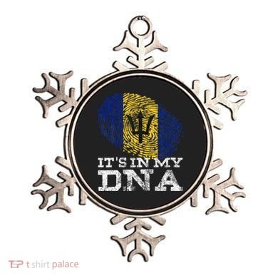 It's In My DNA Barbados Cool Barbadian Afro Bajan Flag Ornament