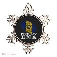 It's In My DNA Barbados Cool Barbadian Afro Bajan Flag Ornament thumb 0