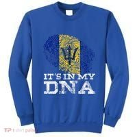It's In My DNA Barbados Cool Barbadian Afro Bajan Flag Sweatshirt thumb 0