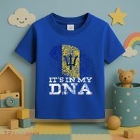 It's In My DNA Barbados Cool Barbadian Afro Bajan Flag Toddler T-Shirt thumb 3