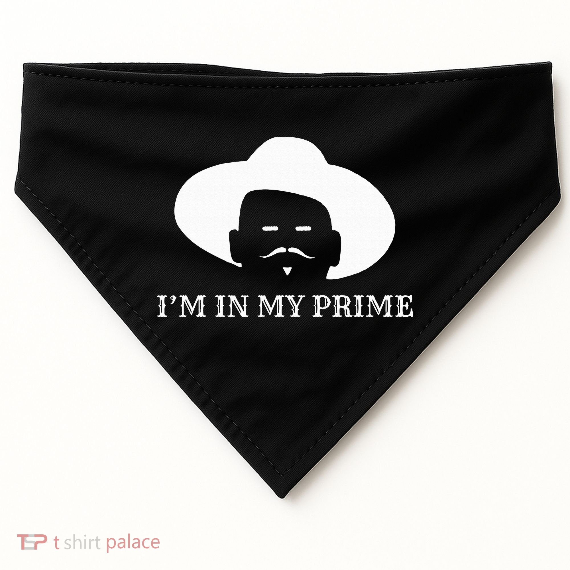 IM In My Prime Western Doc Holliday USA-Made Doggie Bandana