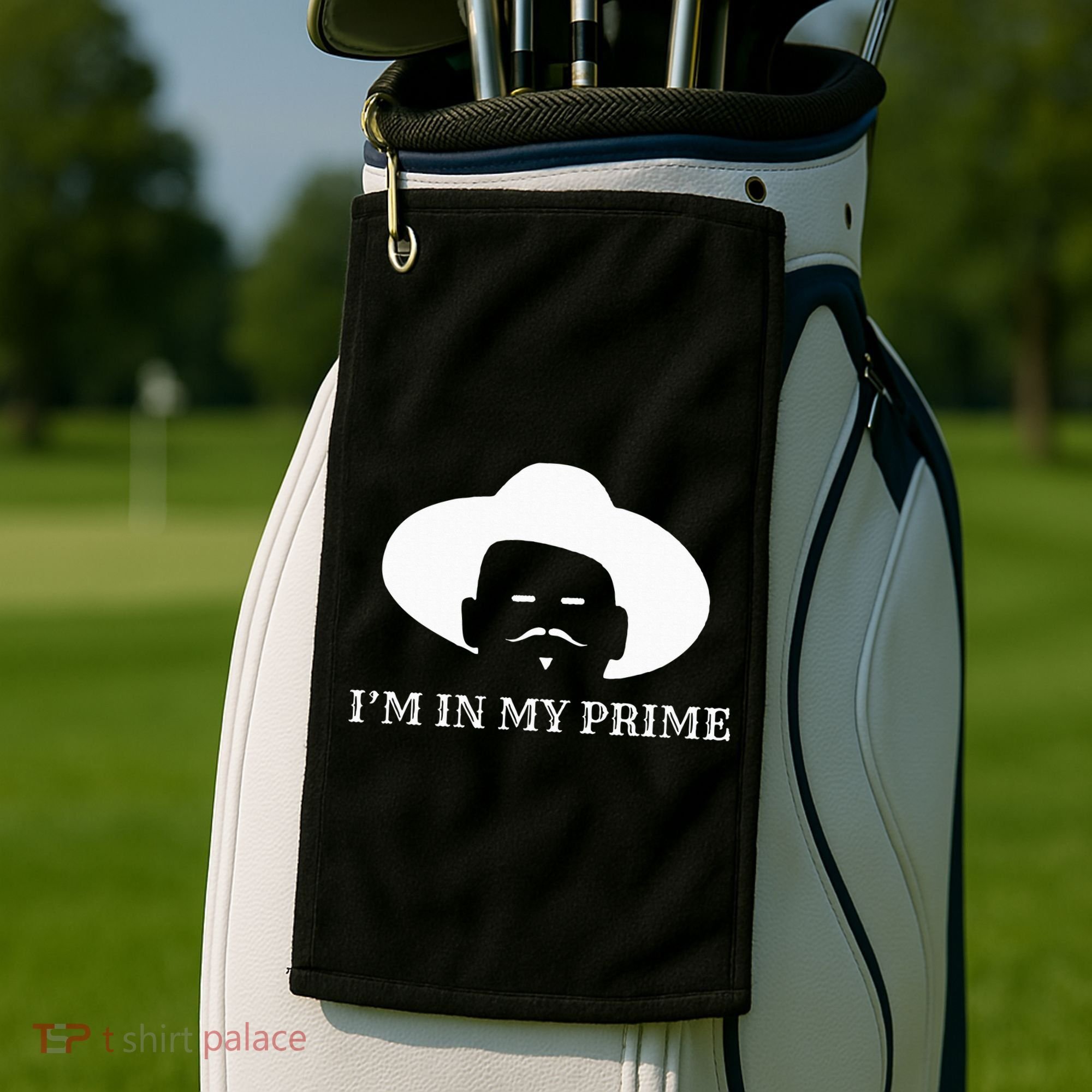 IM In My Prime Western Doc Holliday Golf Towel