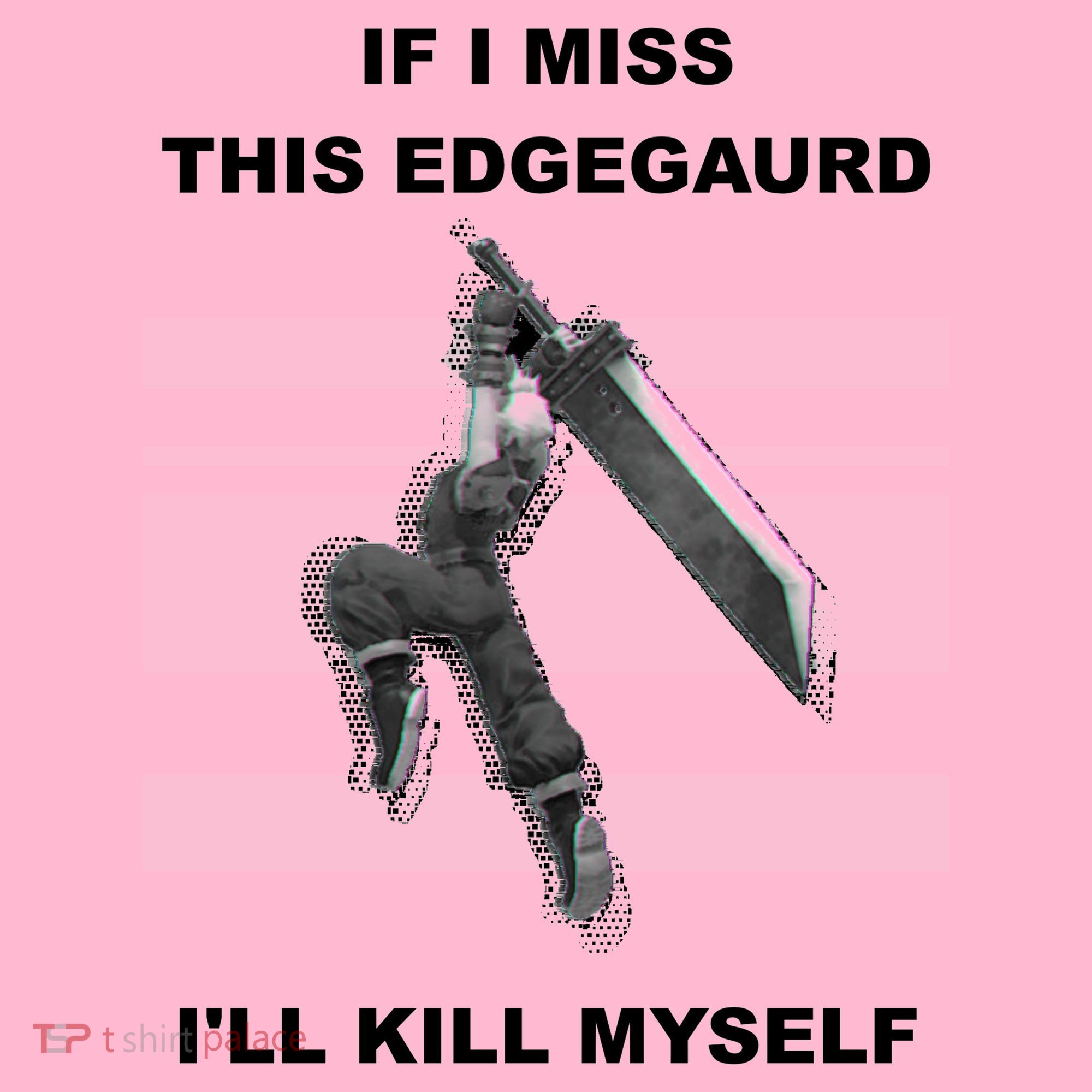 If I Miss This Edgeguard Ill Kill Myself Coaster