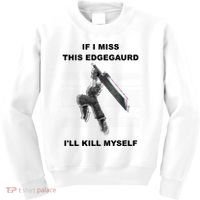 If I Miss This Edgeguard Ill Kill Myself Kids Sweatshirt thumb 0