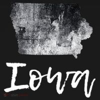 Iowa IA Map Grunge Vintage Graphic Home State T-Shirt thumb 7