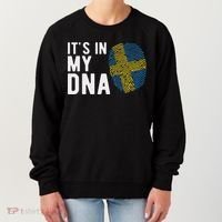 It's In My Dna Sweden Flag Swedish Gift Women's Sweatshirt thumb 0