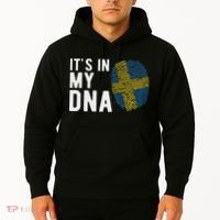 It's In My Dna Sweden Flag Swedish Gift Hoodie thumb 2