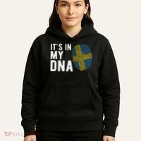 It's In My Dna Sweden Flag Swedish Gift Hoodie thumb 5