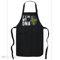It's In My Dna Sweden Flag Swedish Gift Apron thumb 0